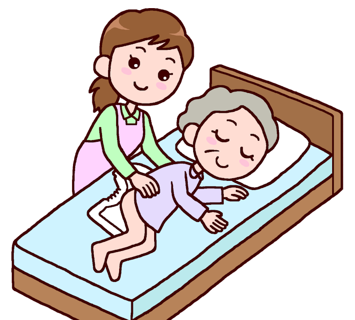 オムツ交換の様子